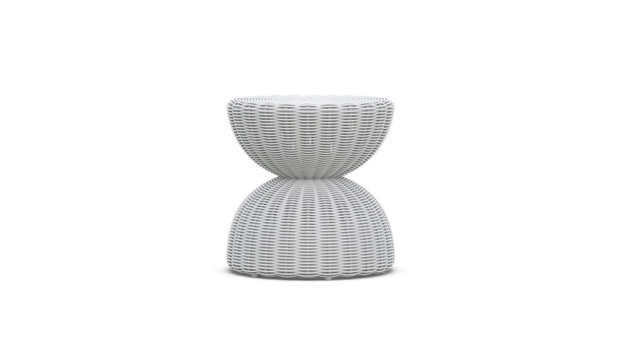 Cabo Side Table - Beach White by Azurro Living