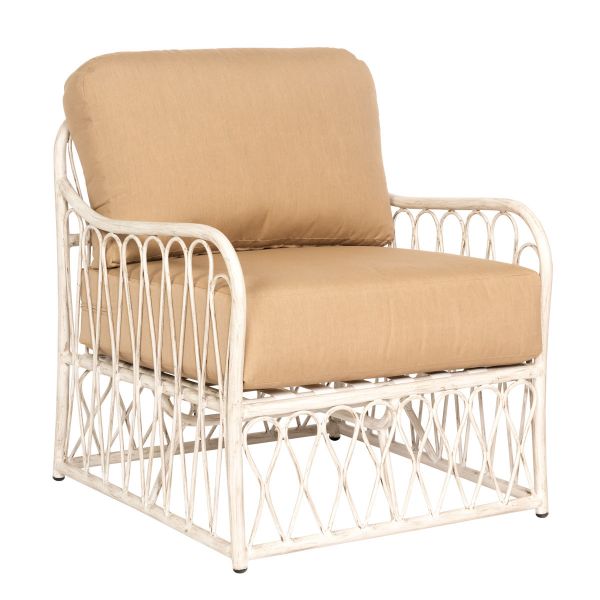 Cane Lounge Chair By Woodard