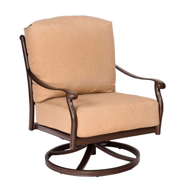 Casa Swivel Rocking Lounge Chair By Woodard