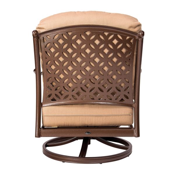 Casa Swivel Rocking Lounge Chair By Woodard