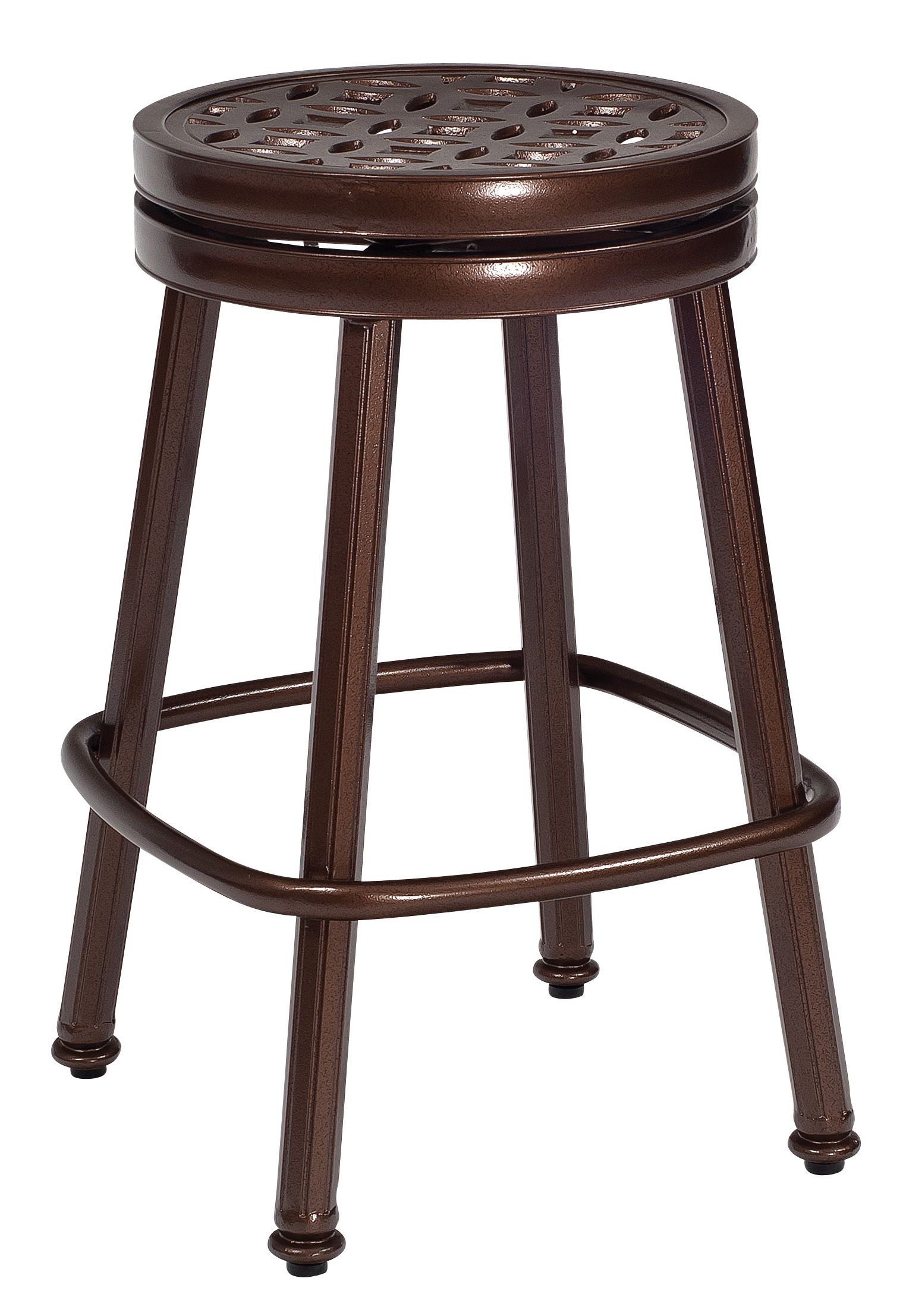 Casa Round Swivel Counter Stool By Woodard
