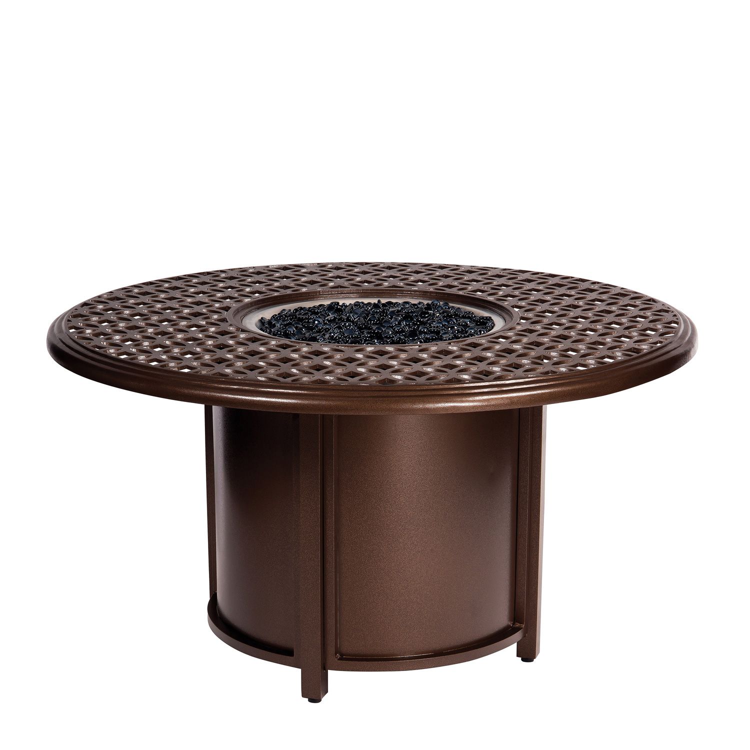 Casa Fire Round Chat Height Fire Table By Woodard