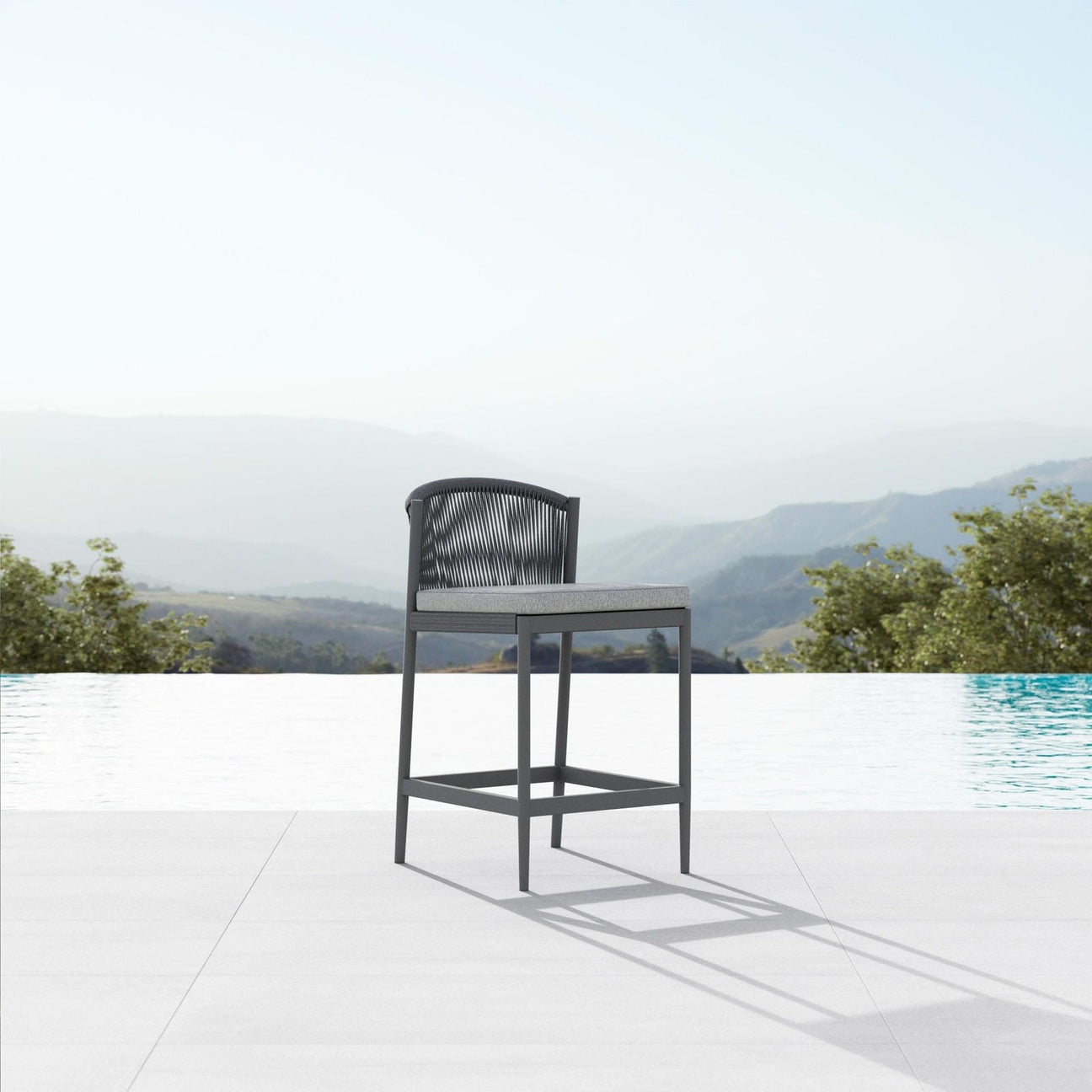 Catalina Counter Stool - Ash by Azurro Living
