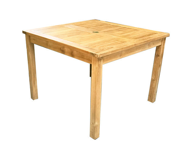 Teak Dining Table 40" Square By Classic Teak