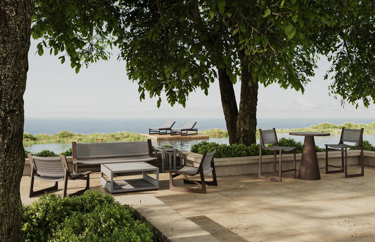 Cozumel Bar Stool - Bronze by Azurro Living