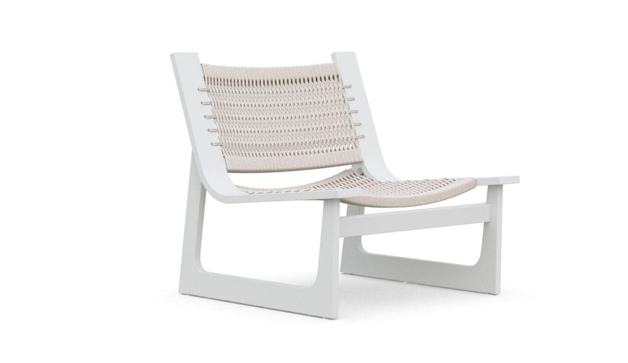 Cozumel Club Chair - White by Azurro Living