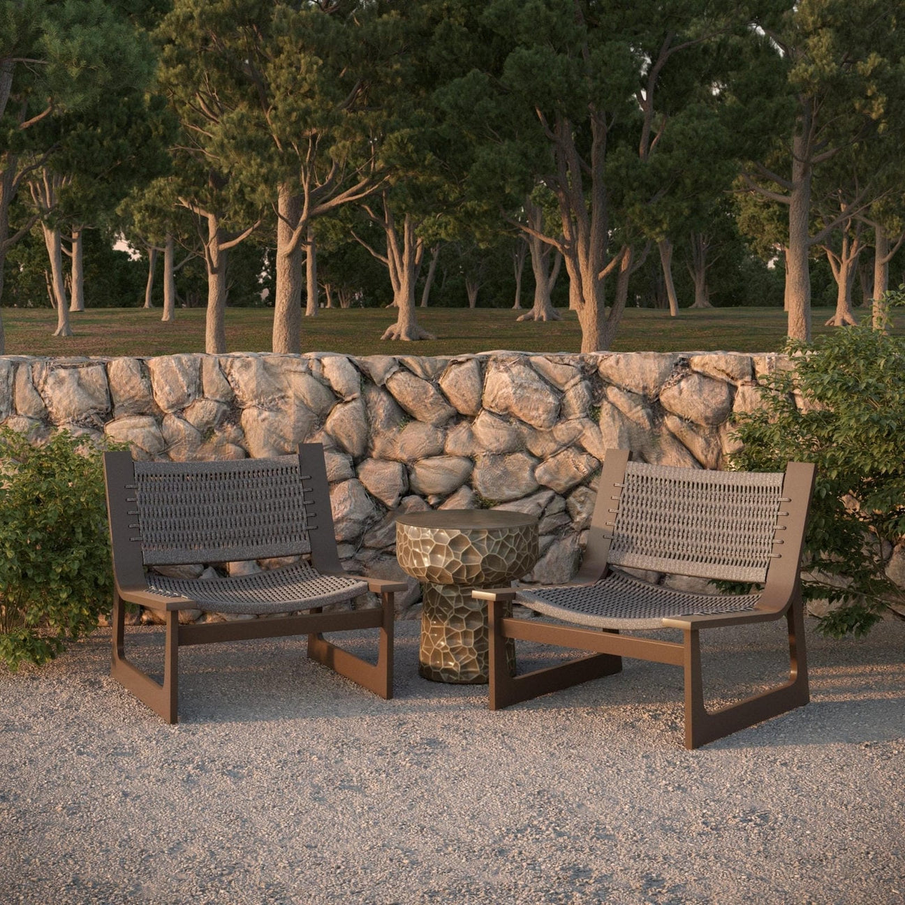 Cozumel Club Chair - Bronze by Azurro Living