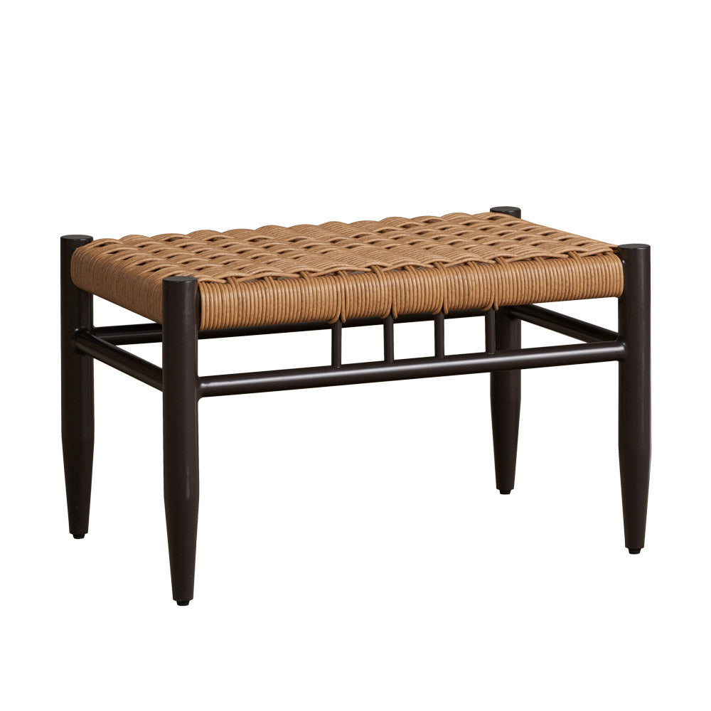 Low Country Cushionless Small Ottoman by Lloyd Flanders