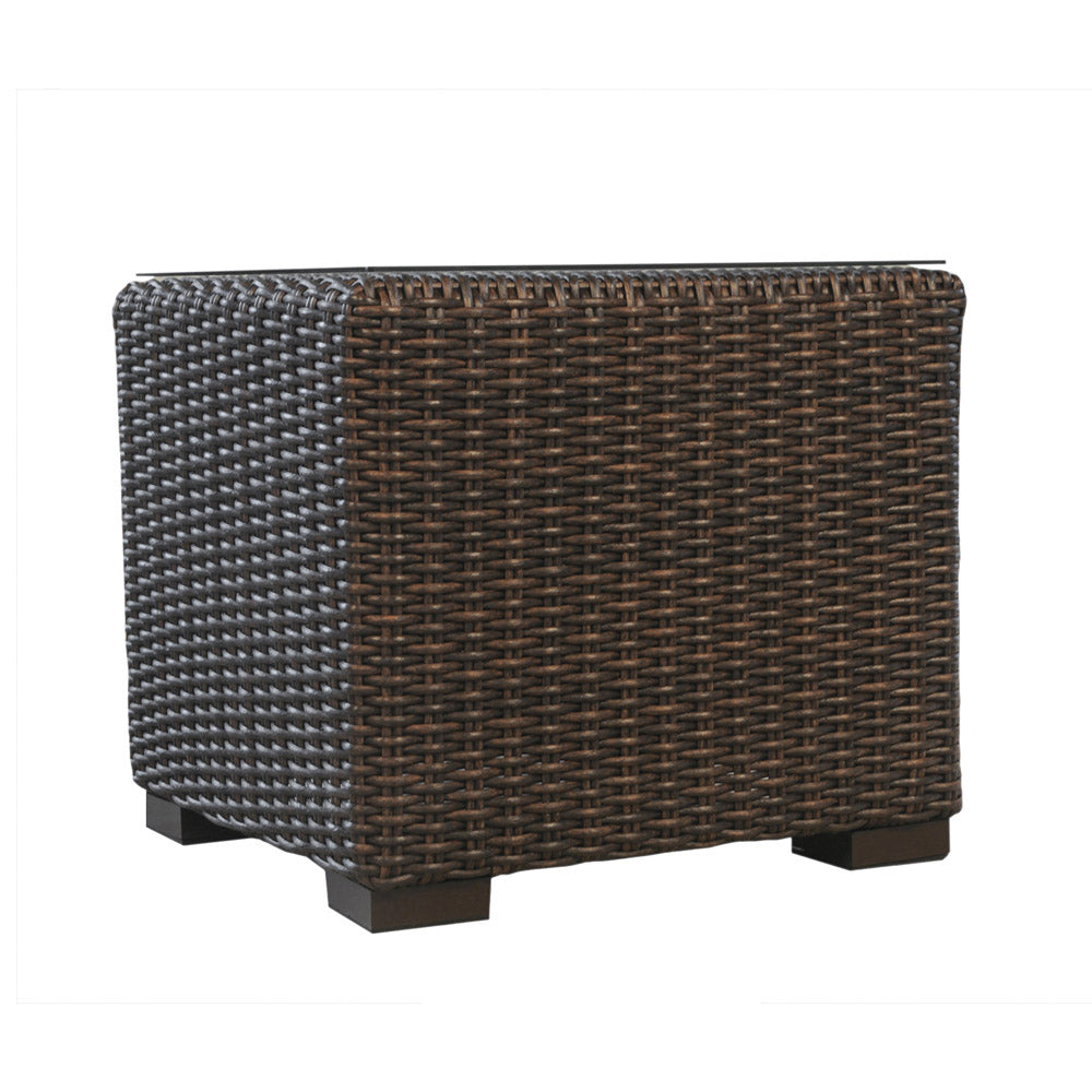 Mesa 22” Square Cube End Table by Lloyd Flanders