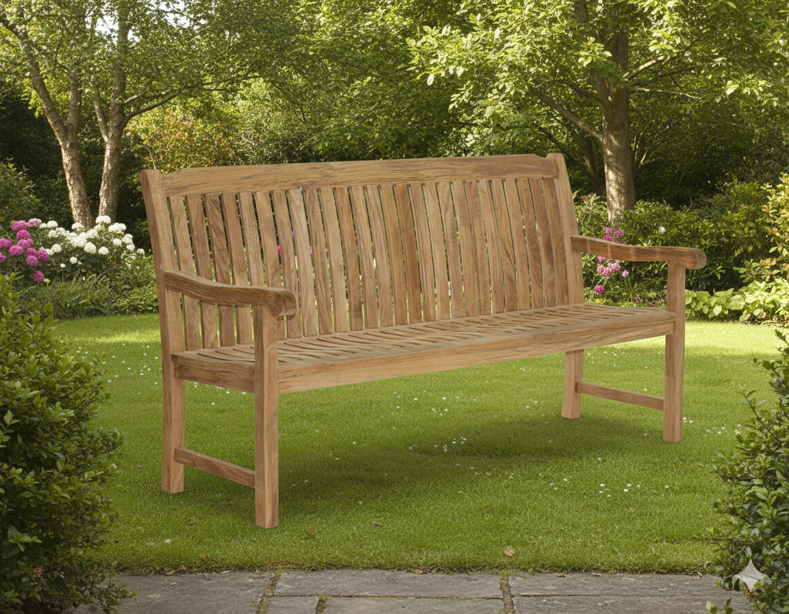 Deluxe Teak Bench 60"