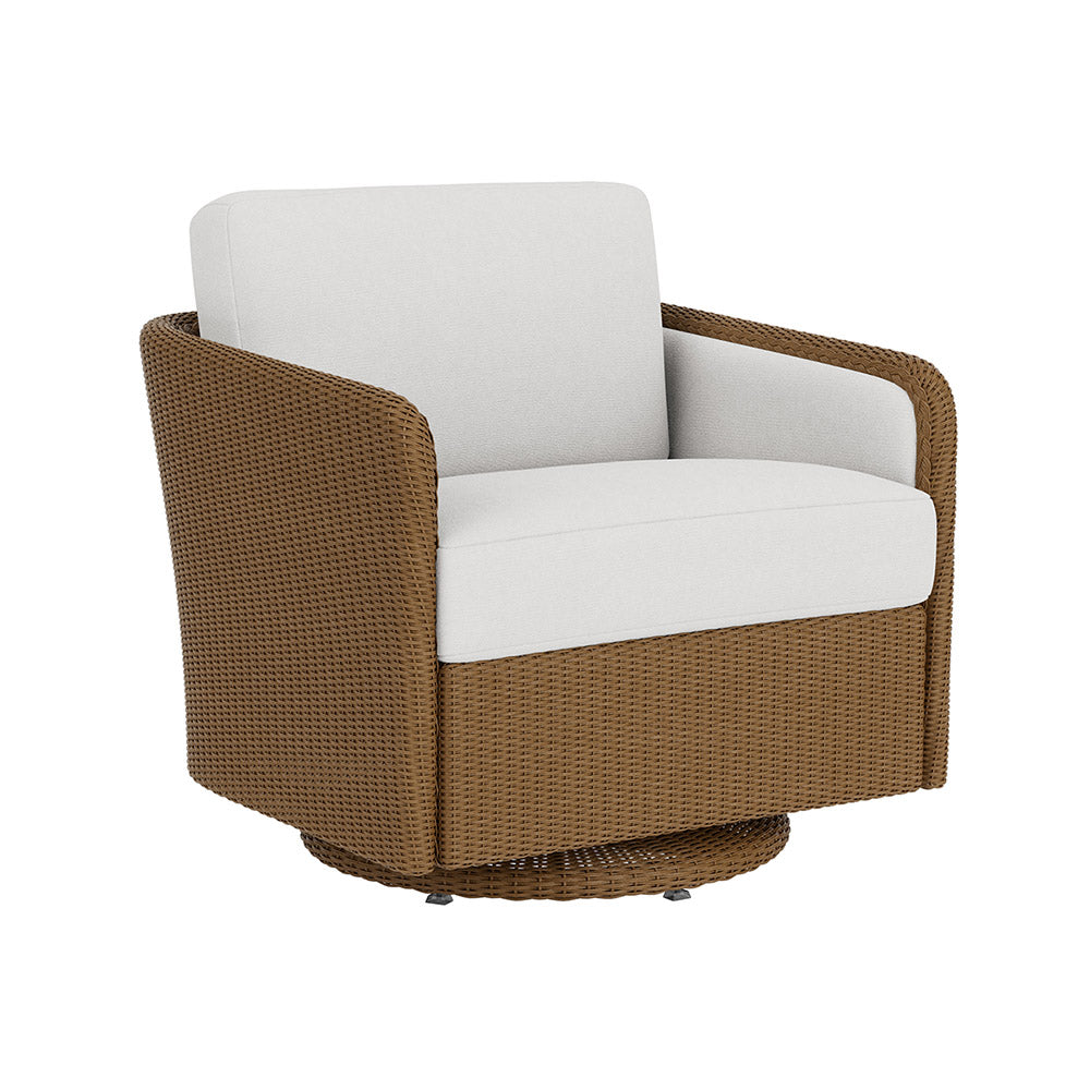 Visions Swivel Glider Lounge Chair Replacement Cushion by Lloyd Flanders