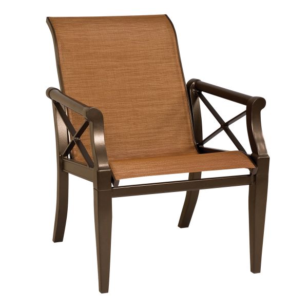 Andover Sling Dining Armchair By Woodard