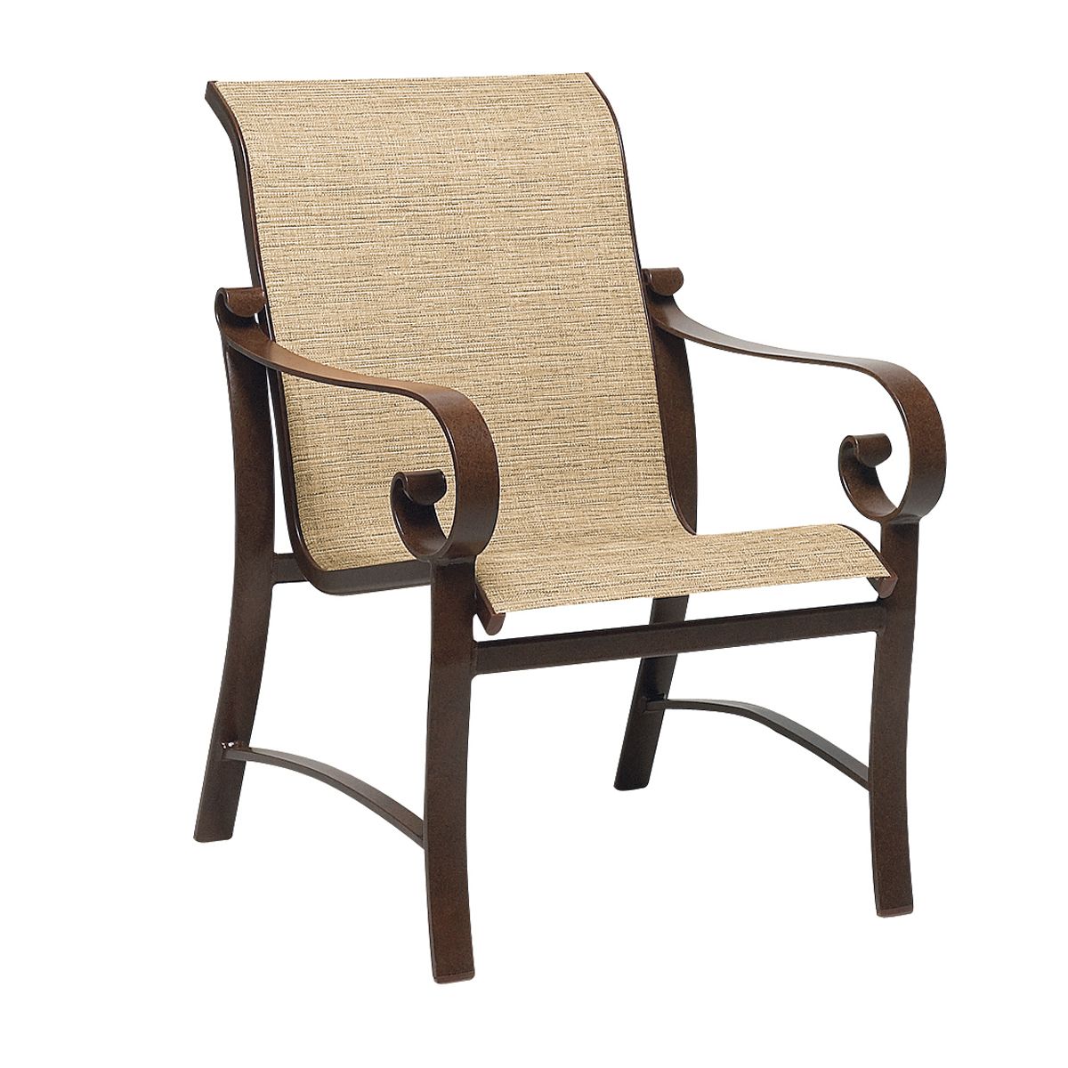 Belden Sling Dining Armchair By Woodard