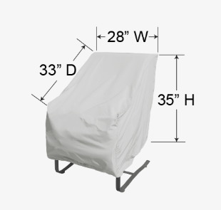 Dining Chair Protective Cover By Treasure Garden