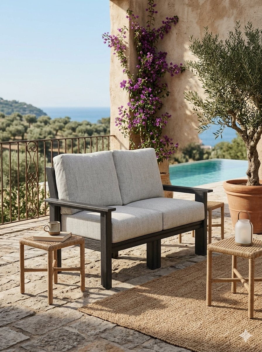 Portside Cushion Loveseat Frame by Tropitone
