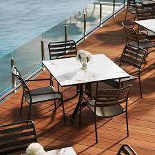 Cove Slat Back Dining Chair by Tropitone