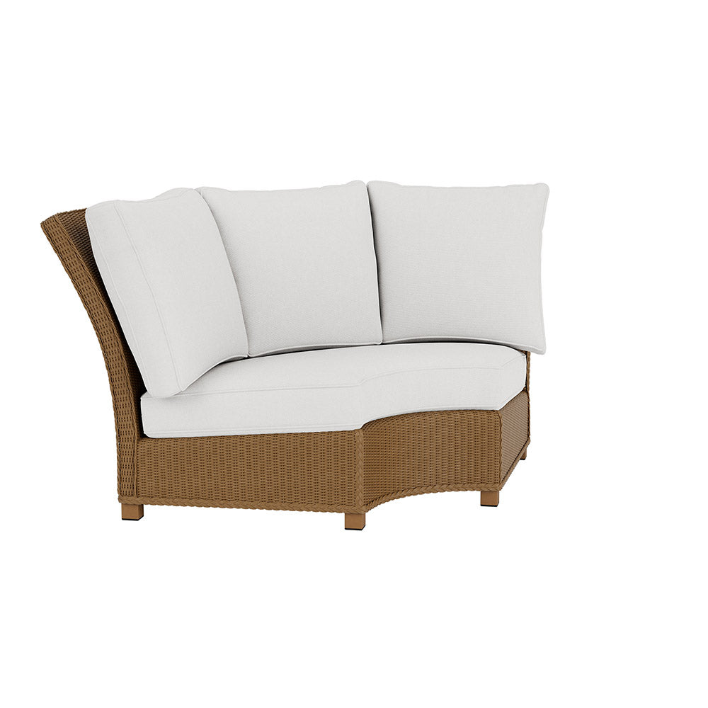 Hamptons Wedge Corner Sectional Chair Replacement Cushion by Lloyd Flanders