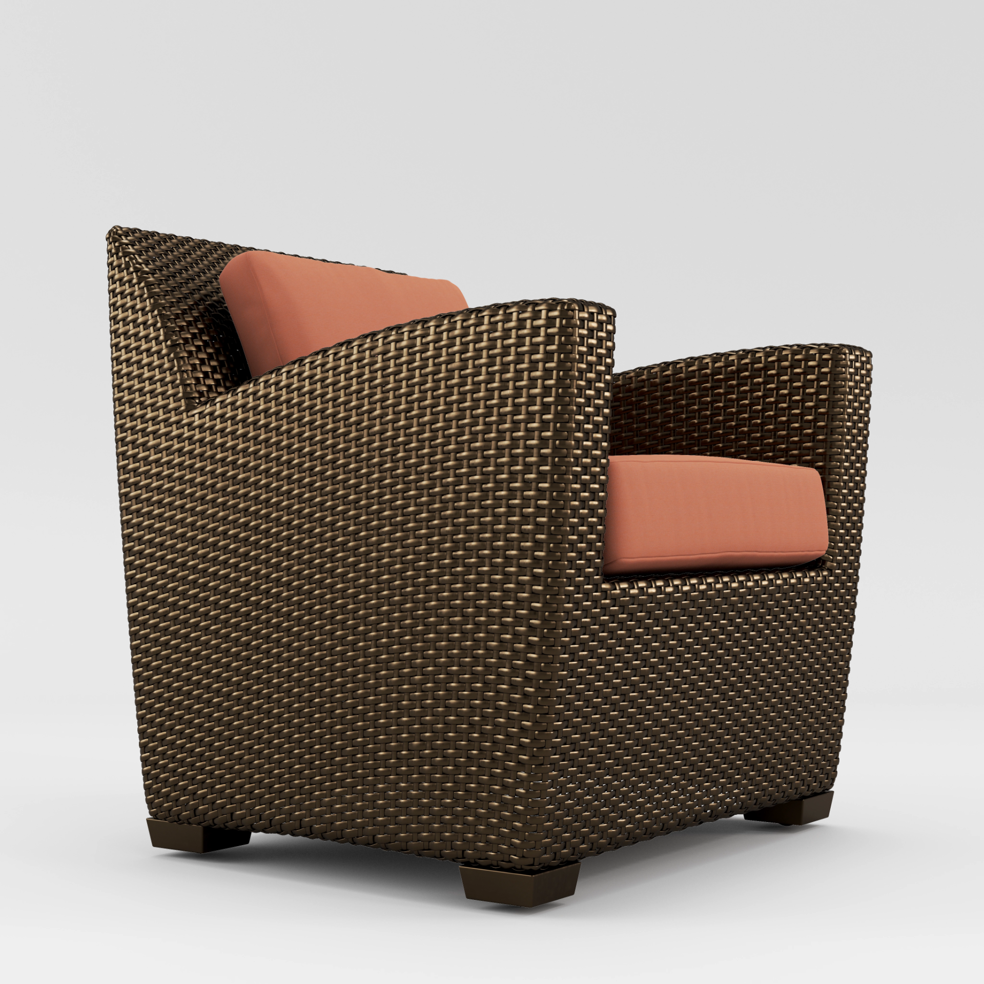 Fusion Lounge Chair - Slim Back by Brown Jordan