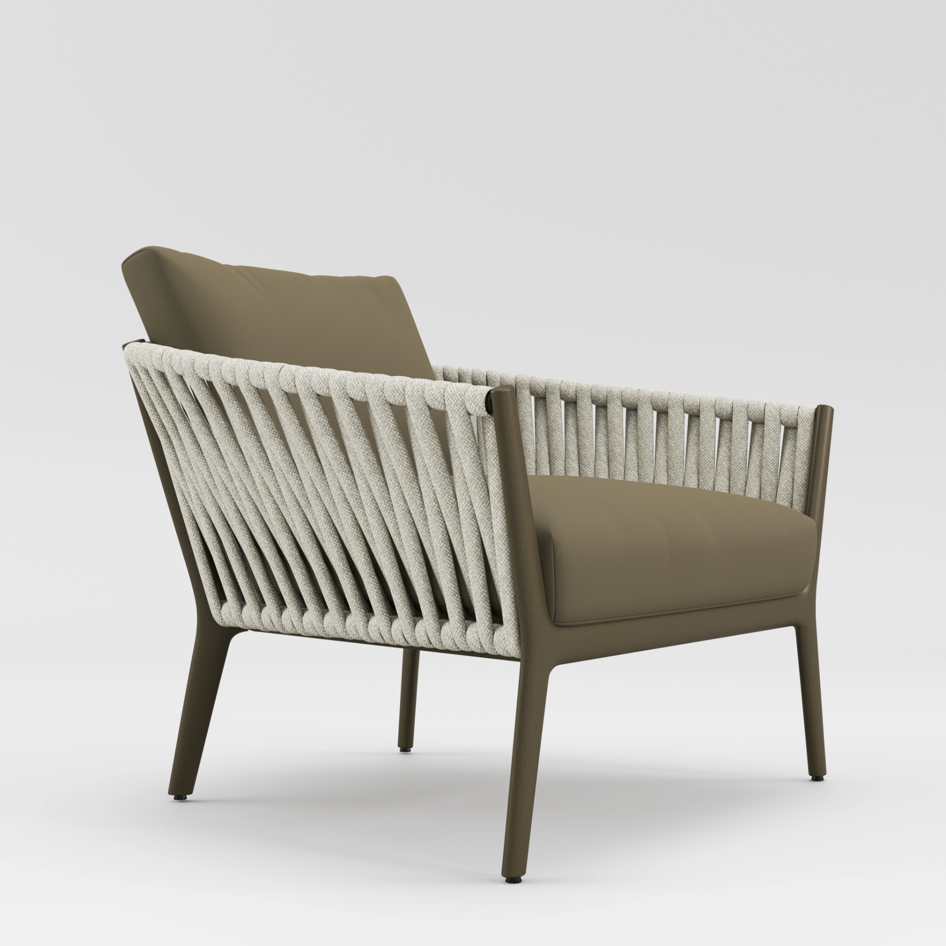 H Lounge Chair by Brown Jordan