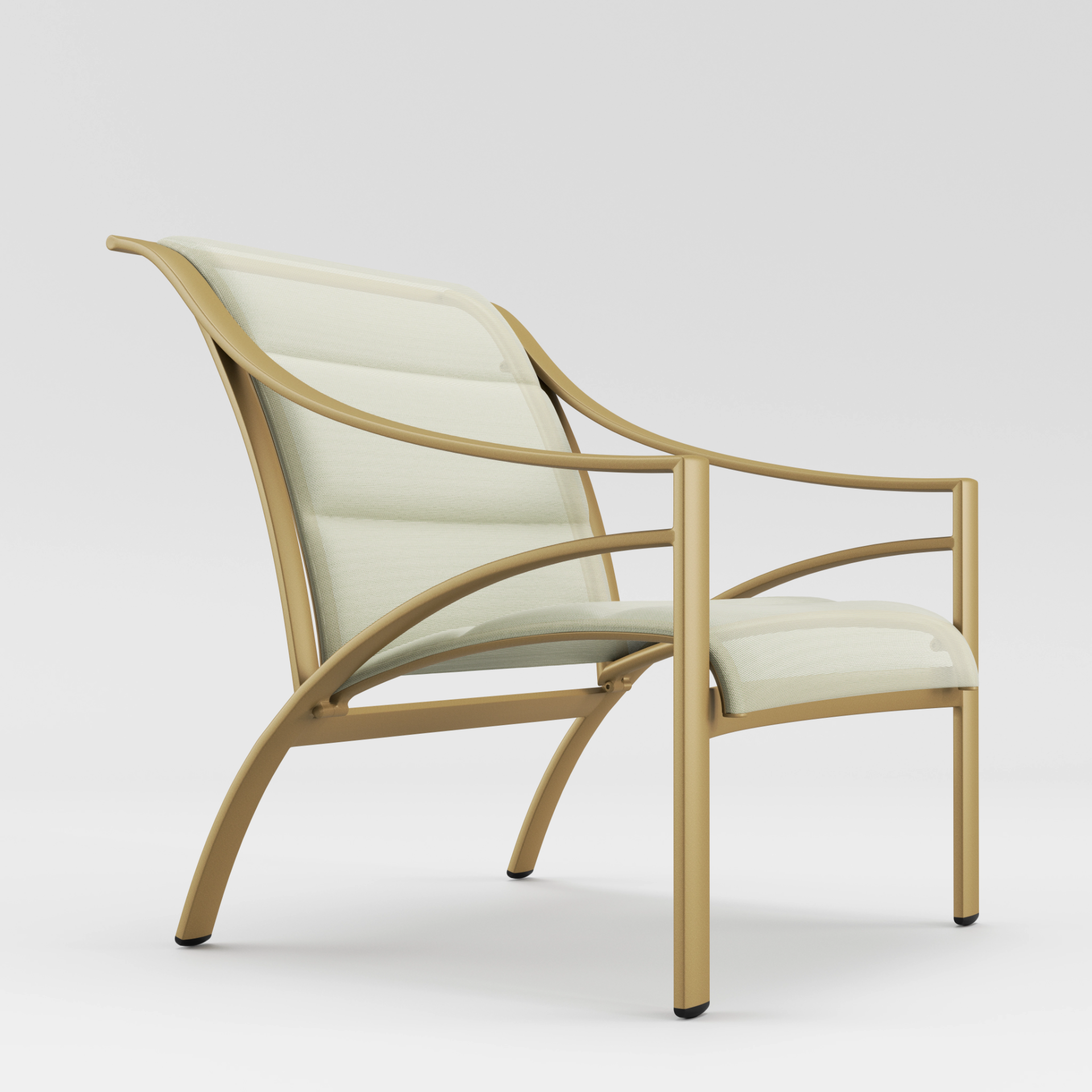 Pasadena Padded Sling Lounge Chair by Brown Jordan