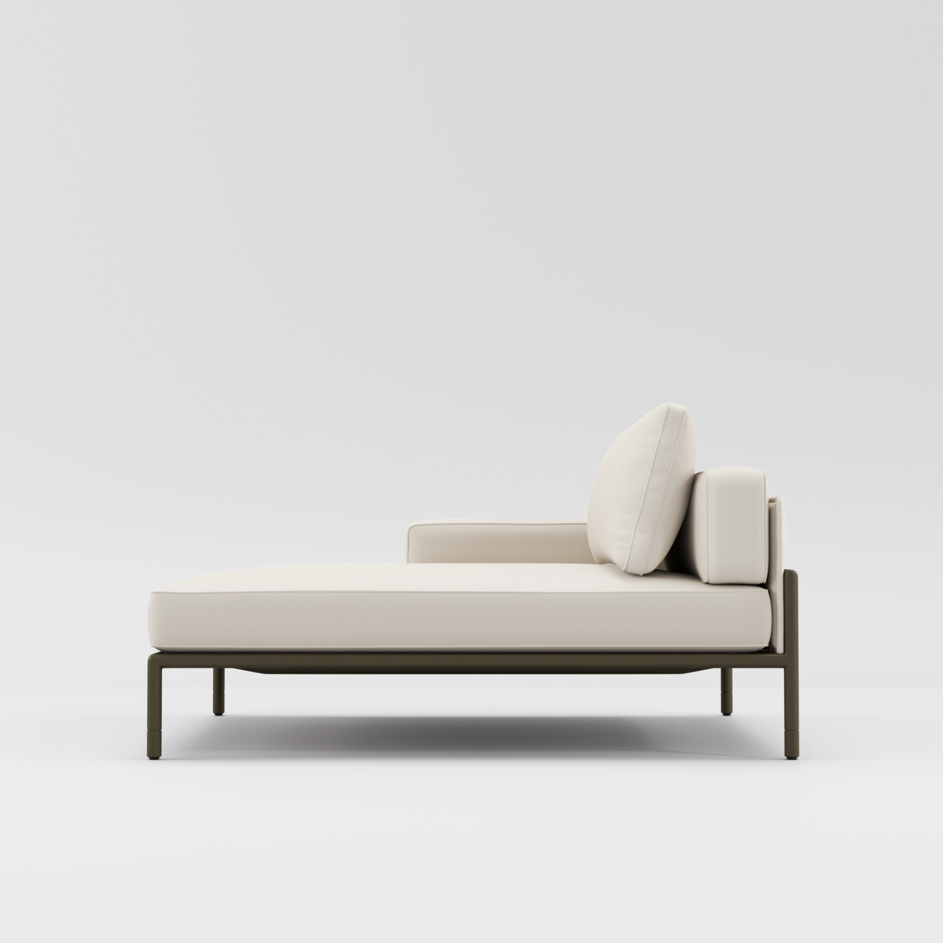 Moto Left Arm Daybed Sectional by Brown Jordan