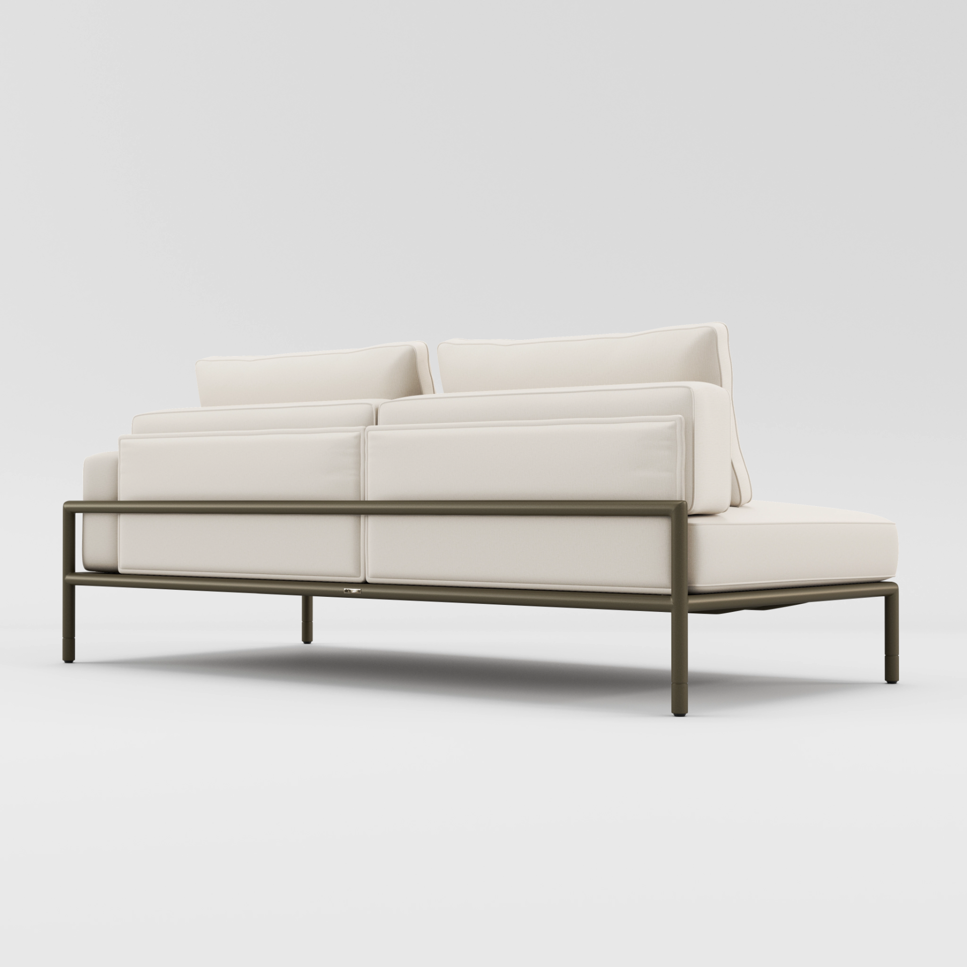 Moto Right Arm Loveseat Sectional by Brown Jordan