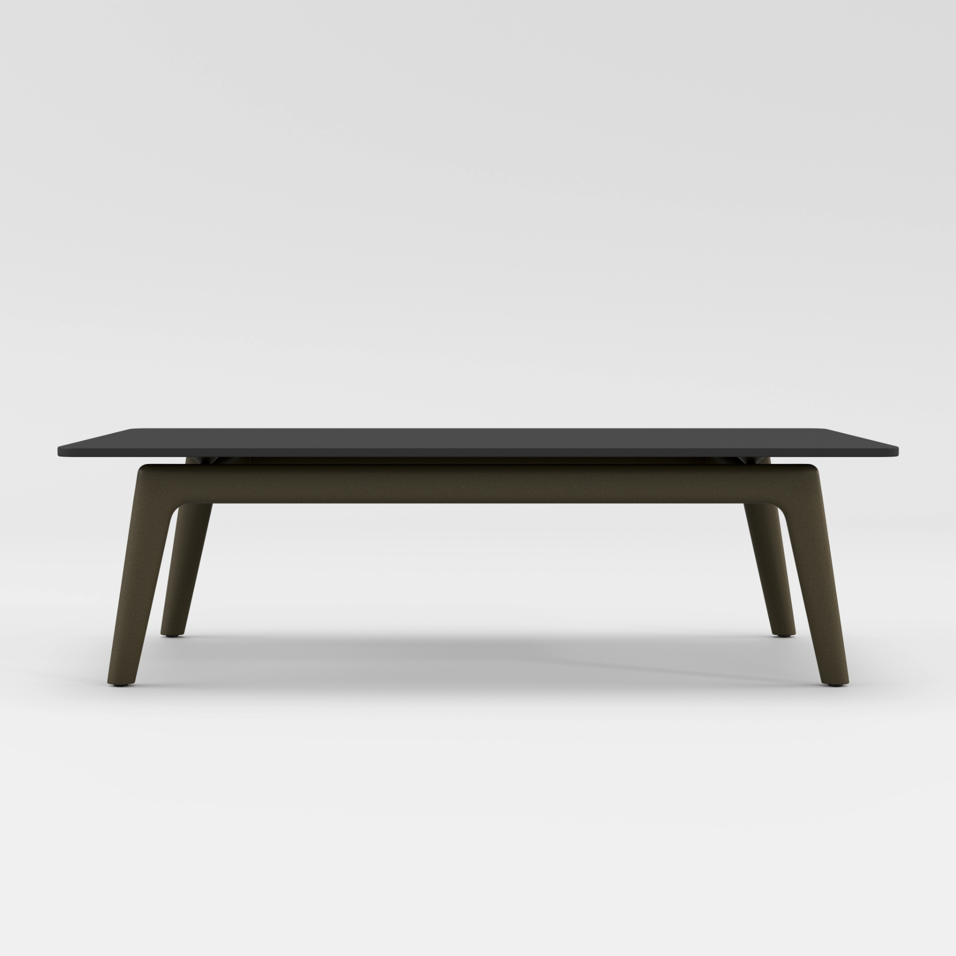 H 21” X 42” Small Coffee Table by Brown Jordan