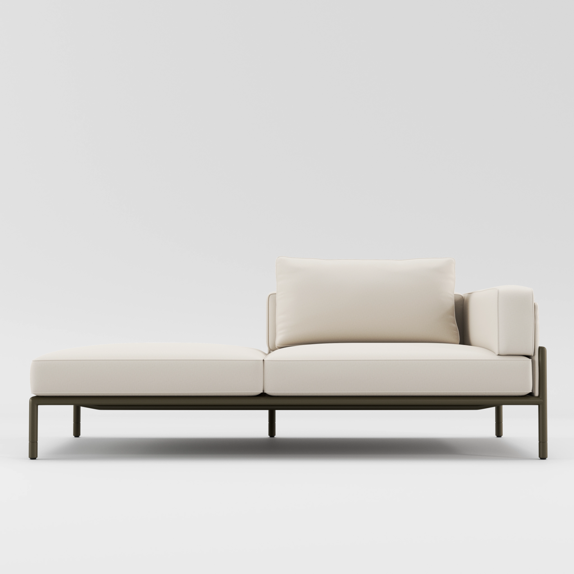 Moto Left Arm Chaise Sectional by Brown Jordan