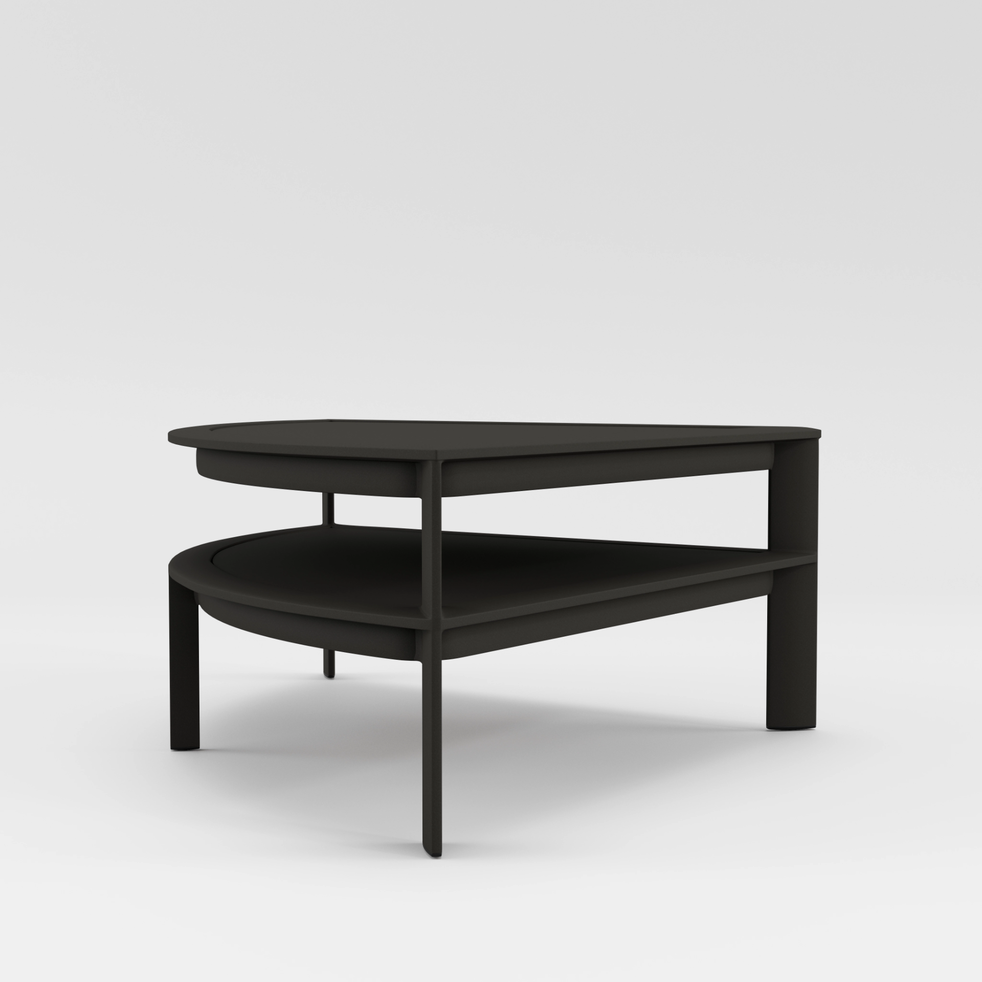 Parkway Modular Quarter Round Occasional Table by Brown Jordan