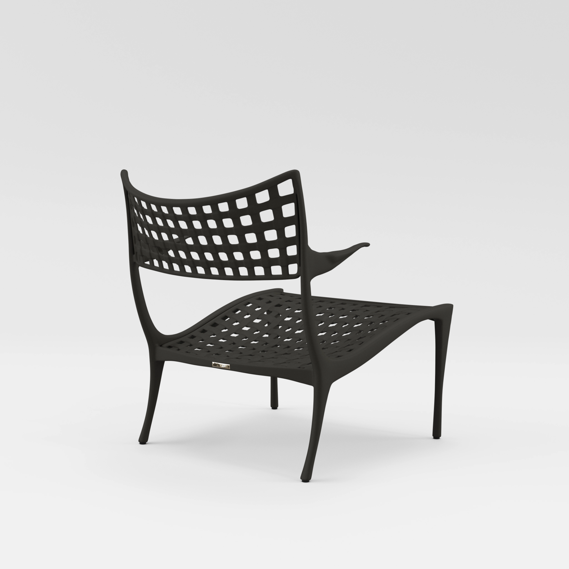 Sol Y Luna Lounge Chair Without Cushion by Brown Jordan