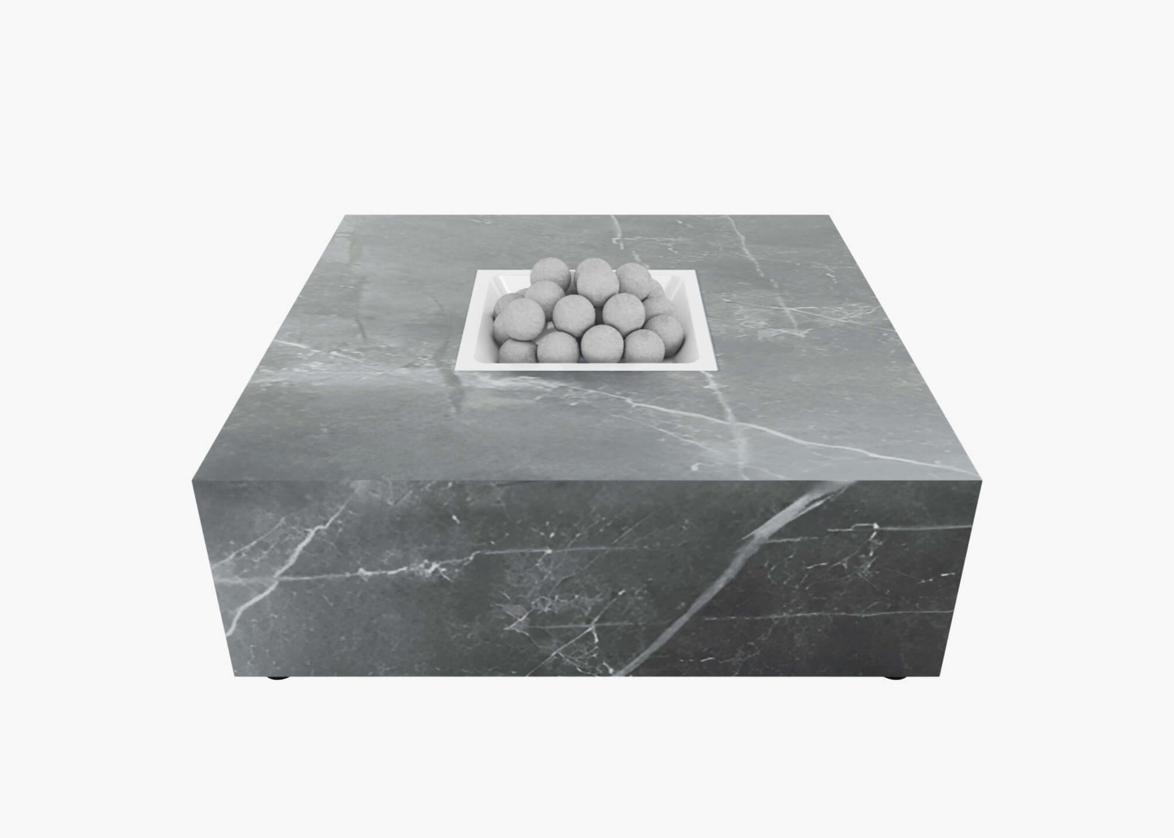 Square Fire Pit Table By Outer