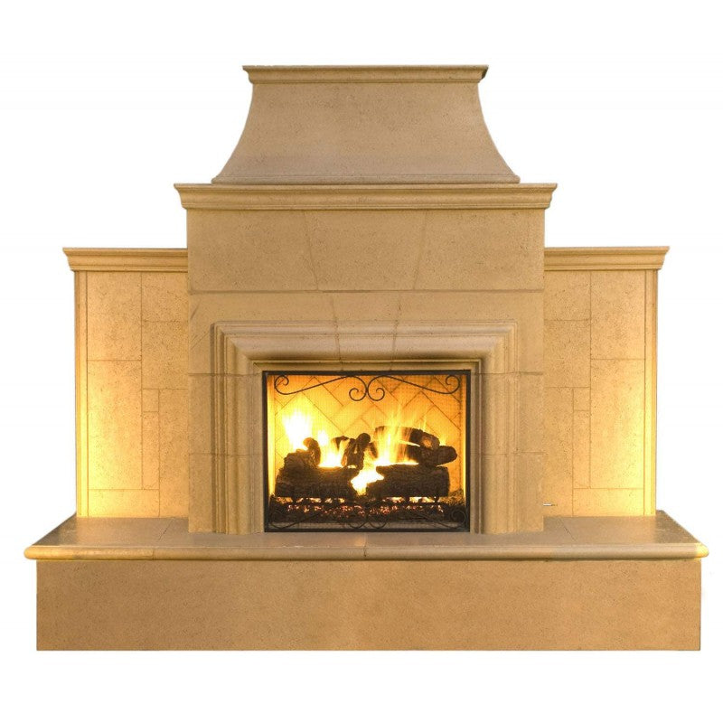 Grand Cordova Outdoor Gas Fireplace by American Fyre Designs