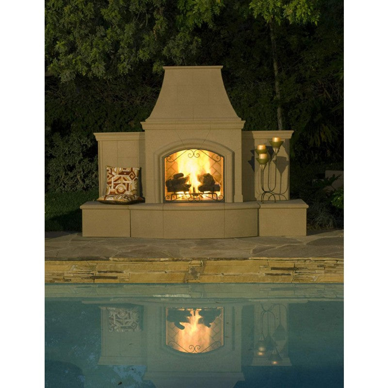 Grand Phoenix Outdoor Gas Fireplace by American Fyre Designs