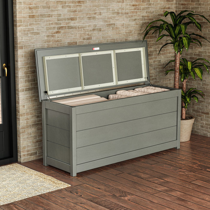 Console table with closed storage sales