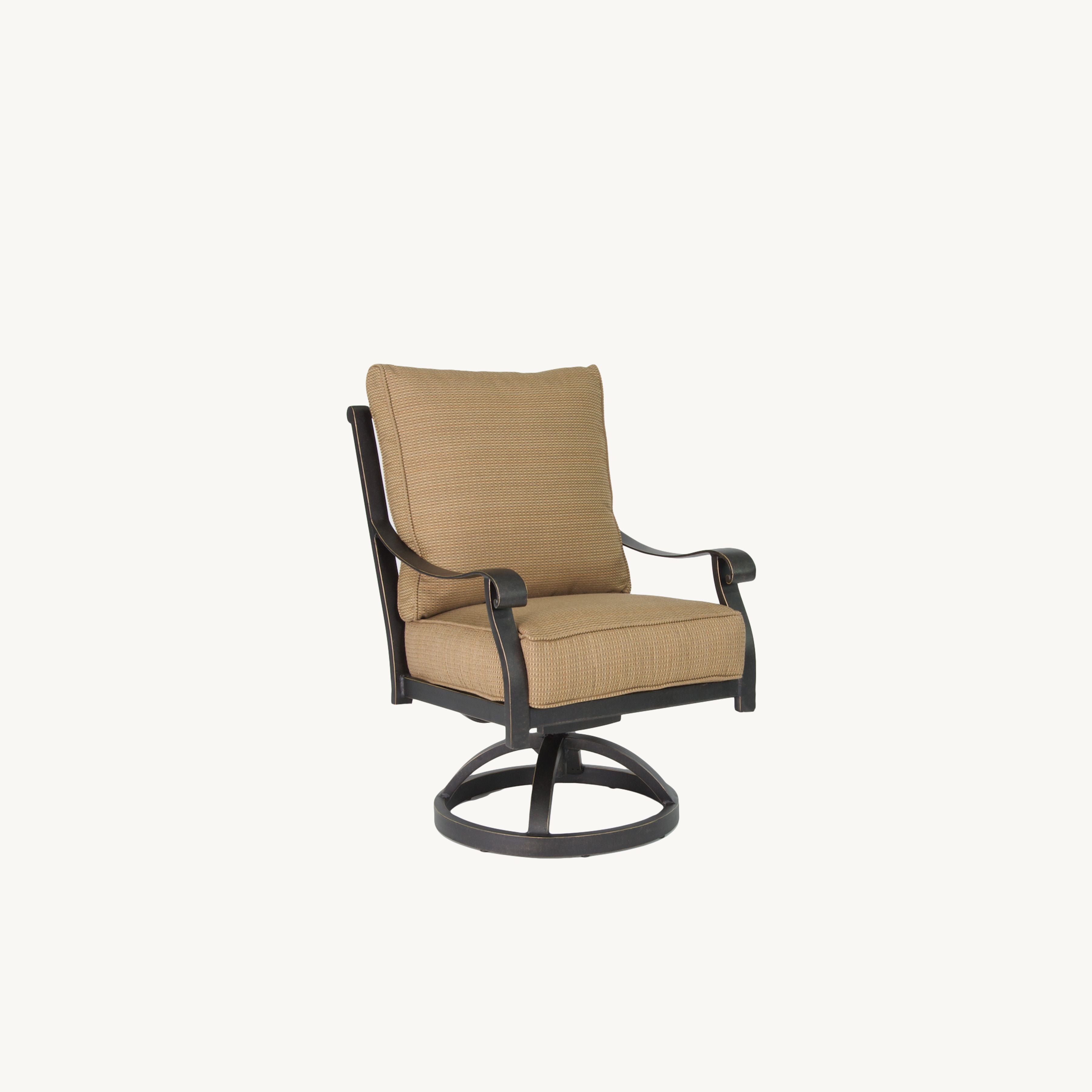 Madrid Cushioned Swivel Rocker By Castelle