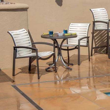 Laguna Beach EZ SPAN™ Ribbon Spa Chair by Tropitone