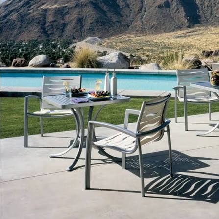 Laguna Beach EZ SPAN™ Wave Dining Chair by Tropitone