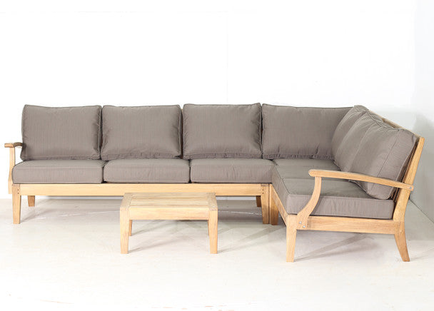 Classic Teak Sectional Sofa Set