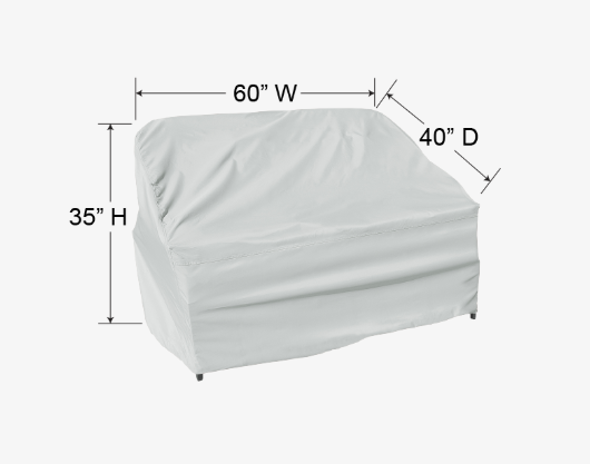 Large Loveseat Protective Cover By Treasure Garden