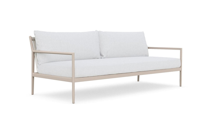 Madeira 3 Seat Sofa - Ivory by Azurro Living