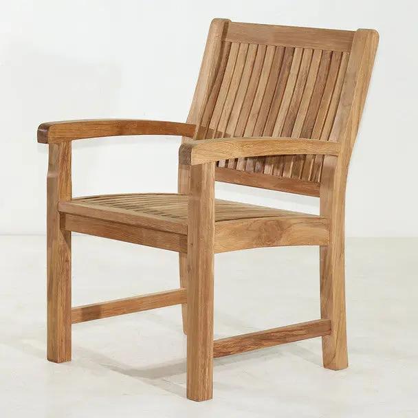 Marley Teak Dining Arm Chair By Classic Teak