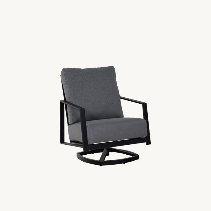 Prism Cushioned Swivel Rocker By Castelle