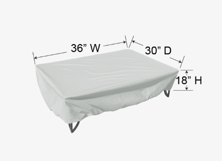 Medium Rectangle Protective Cover By Treasure Garden