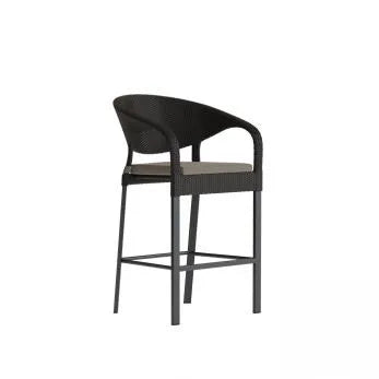 bar stool with seat pad