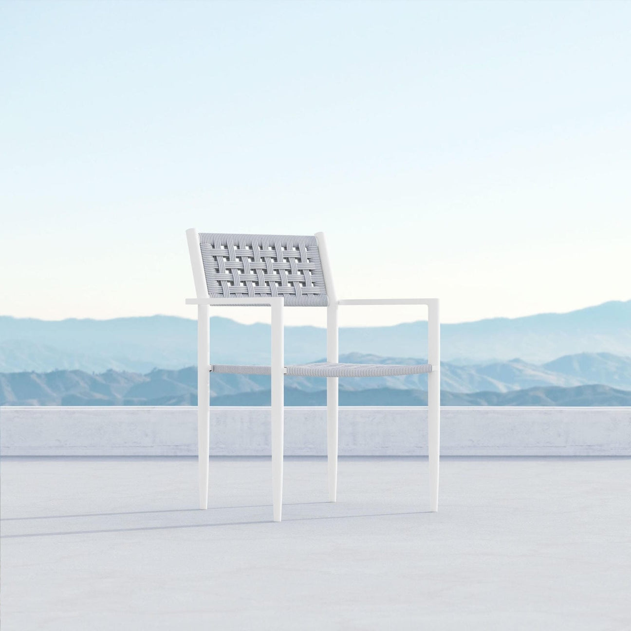 Naples Dining Chair (QTY 2) - White by Azurro Living