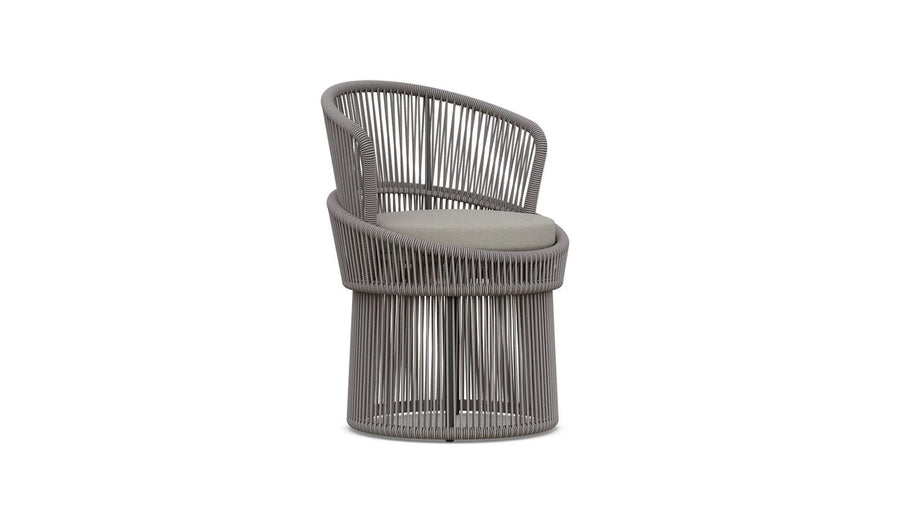 Palma Swivel Dining Chair - Mocha by Azurro Living