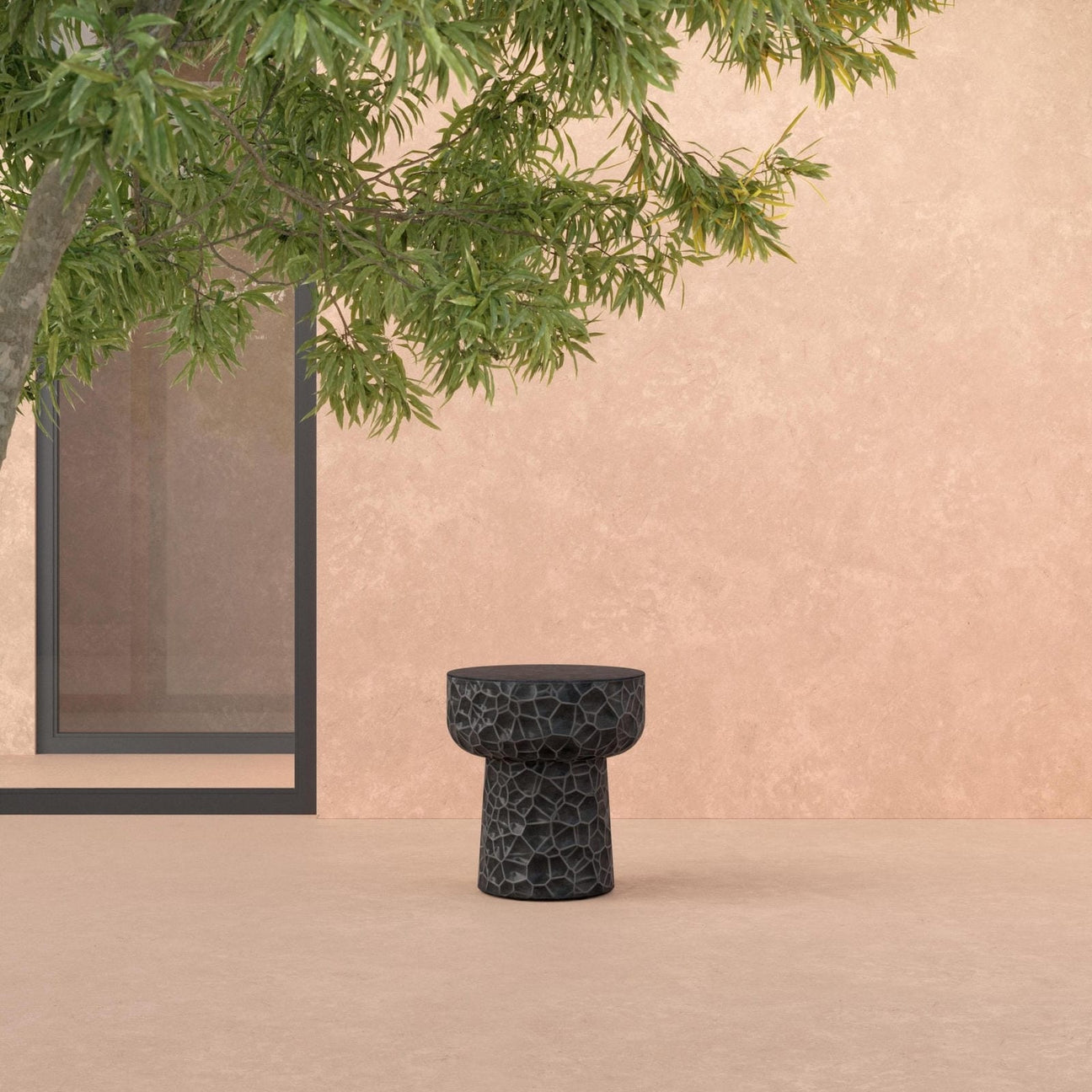 Panama Side Table - Coal by Azurro Living