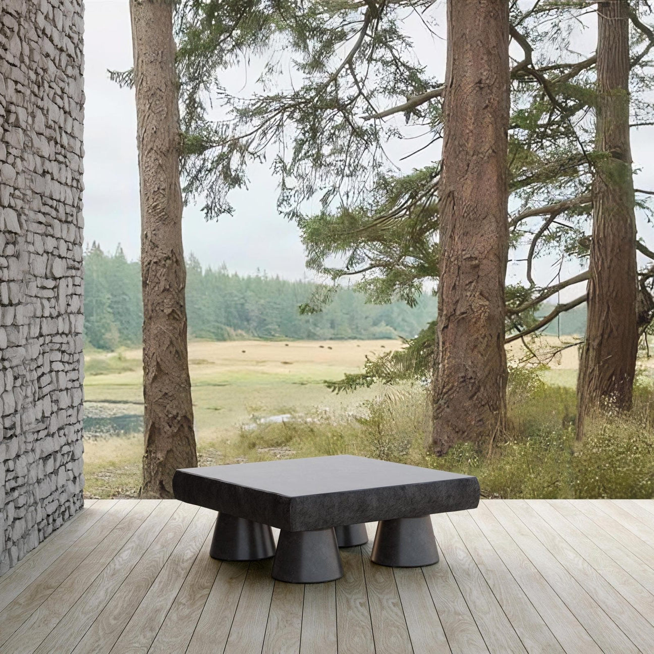 Pensacola Coffee Table - Coal by Azurro Living