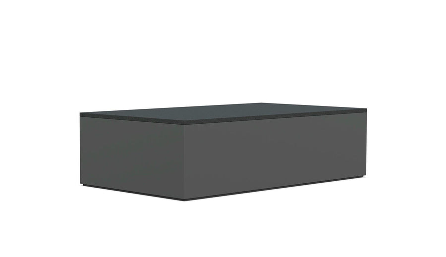 Porto Coffee Table Marble Top - Charcoal by Azurro Living