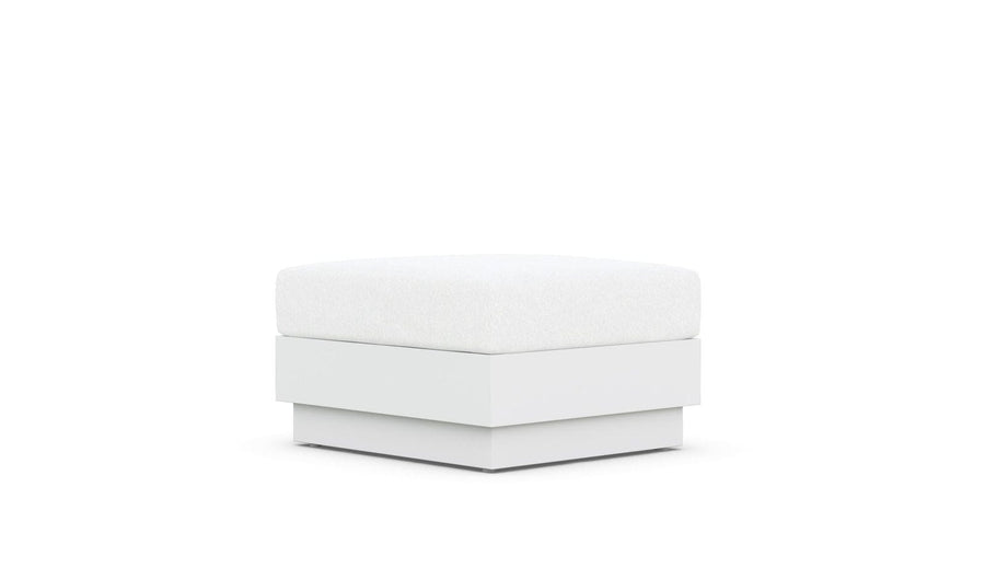 Porto Ottoman - White by Azurro Living